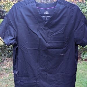 Healing Hands Scrubs Top Size XS Extra Small